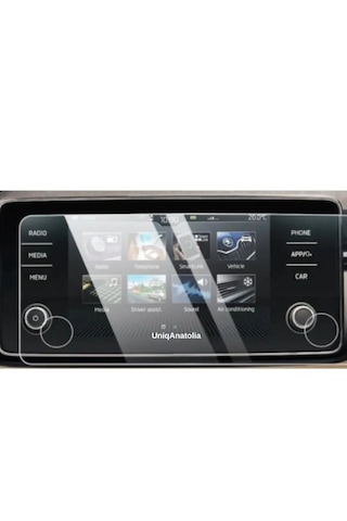 Skoda Scala 2024 Navigasyon Ve Multimedya Nano Ekran Koruyucu