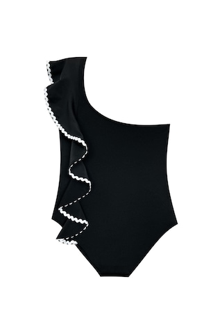 Deep Beach Sutaşı Detaylı Kız Çocuk Mayo Db200740cm 001