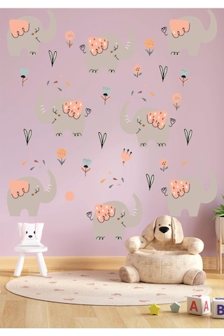Sevimli Filler Çocuk Odası Duvar Sticker Dekorasyon