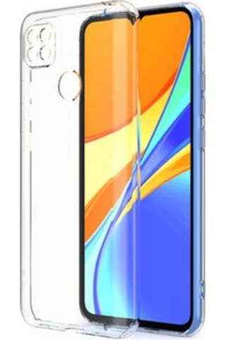 Xiaomi Redmi 9c İle Uyumlu Kılıf Şeffaf Kamera Korumalı Esnek Silikon Telefon Kılıfı Kapak
