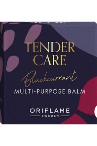 Oriflame Tender Care Siyah Frenk Üzümü Aromalı Koruyucu Balm 15 ML