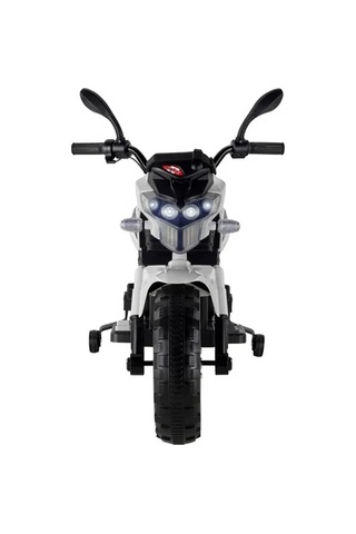 Babyhope 447 Motocross Akülü Motosiklet Beyaz Çok Renkli