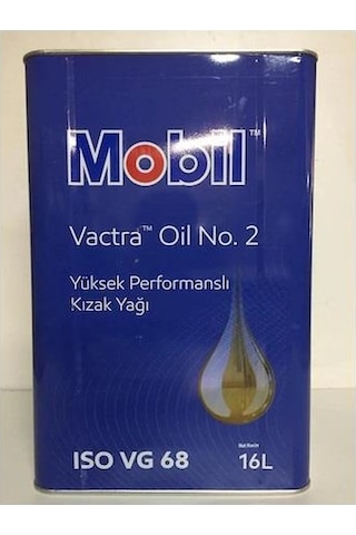 Mobil Vactra Oil No.2 Teneke 16 Litre - Iso Vg 68
