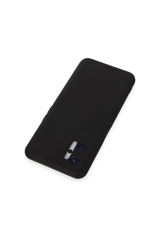 Gld-spt- Newface Realme 9i 4g Kılıf Nano İçi Kadife Silikon - Siyah
