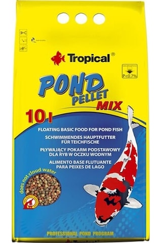 Tropical Pond Pellet Mix Koi Ve Japon Balıkları İçin Granül Yem 1
