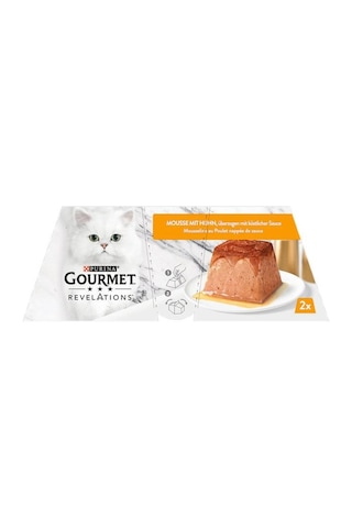 Purina Gourmet Revelations Tavuk Etli Kedi Yaş Maması 2 x 57 G