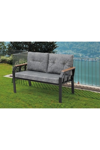 Tu Tienda Nergiz 2 1 1 Sehpa Bahçe Balkon Mobilyası,koyu Gri Gri