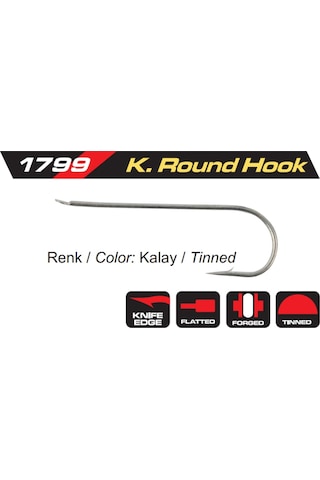 Protackle 1799 K. Round Iğne - 25/50 Adet Paket