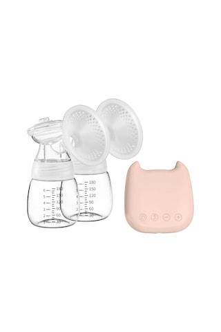 Moveevo Elektrikli Göğüs Pompası 2 Mod 9 Emiş Seviyesi Taşınabilir Otomatik Çift Göğüs Pompası Seti Konfor Emzirme Süt