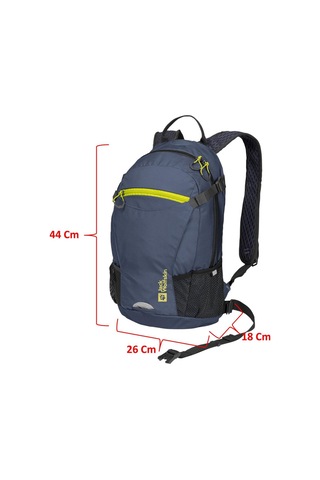 Jack Wolfskin 2010303 44x26x18 12lt Velocity 12 Mavi Unisex Spor Çanta 001