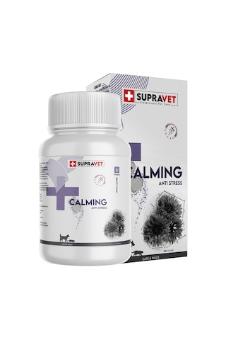 Kedi ve Köpekler için Sakinleştirici Calming Tablet + VİTAMİN D ( 75 Tablet )
