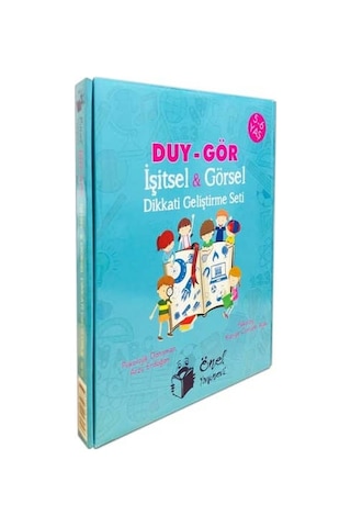 Duy - Gör - İşitsel Ve Görsel Dikkati Geliştirme Eğitim Seti 5 - 6 Yaş