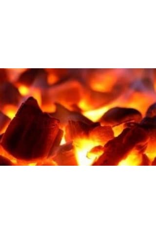 King Ege Mangal Kömürü Piknik Barbekü Bahçe Ateş 1,5 Kg Çıra Hediyeli