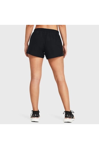 Under Armour Fly By 3 Inch Kadın Siyah Polo Yaka Tişört