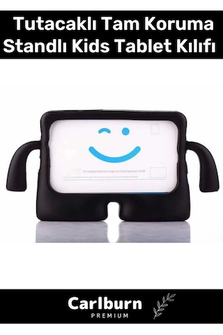 Özel Üretim Apple Uyumlu iPad 7. 8. 9. Nesil 10.2 Inç Yumuşak Dokulu Tutacaklı Tam Koruma Standlı Kids