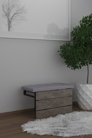 Mimoza Çok Amaçlı Döşemeli Tabure