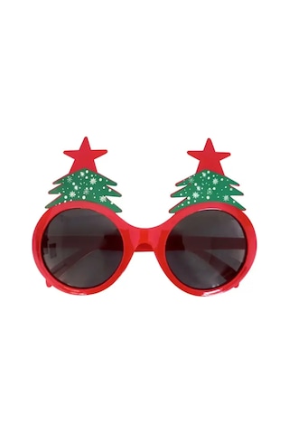 Yılbaşı Ağaçlı Parti Gözlüğü