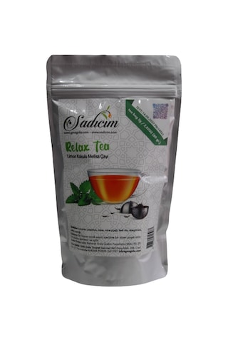 Sadıcım Relax Limon Kokulu Süzen Poşet Melisa Çayı 80 G