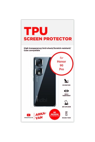 Honor 90 Pro Arka Ve Yan Kaplama Leke Bırakmayan Hd Film