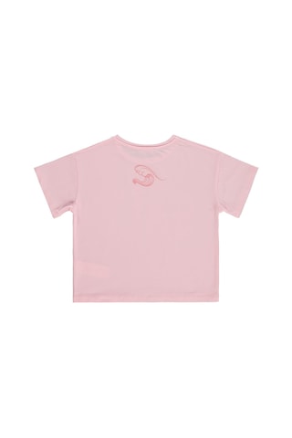 Civil Girls Salt Baskılı 6-9 Yaş Tişört - Pembe