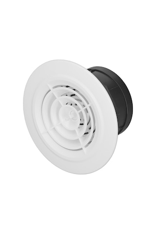 Symbee 4 İnç Pp-abs Plastik Döner Vantilatör Kapağı, Banyo/mutfak İçin Ayarlanabilir Havalandırma Çıkış Kapaklığı Diğer