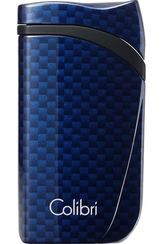 Colibri Falcon Karbon Desenli Mavi Puro Çakmağı