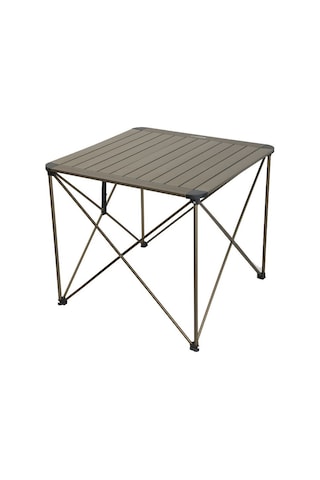 Nurgaz Campout Büyük Alüminyum Kamp Masası NG AKMB - Gri