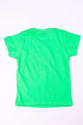 Erkek Çocuk Tshirt Dinozor Baskılı A28 AÇIK YEŞİL