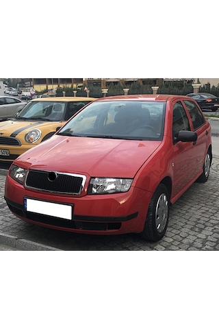 Skoda Fabia 1 2000-08 Sol Ön Far Lambası İçi Siyah Tip 6y1941015p