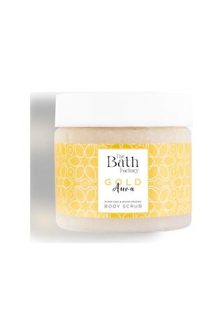 The Bath Factory Gold Aura Nemlendirici ve Arındırıcı Vücut Peeling 300 G