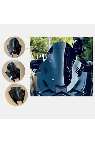 Hmapart Nmax Modifiye Tur Cam 2025 Siyah