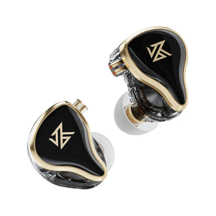 Kz Zas Hi-fi Siyah Mikrofonlu 3.5mm In Ear Monitör Kulak İçi Hibrit Iem Kulaklık Kz-zas-mıc-bk