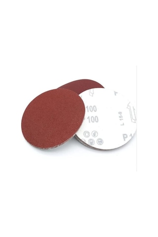 Cırt Zımpara 125 Mm P40-400 Kırmızı Yapışkan Zımpara