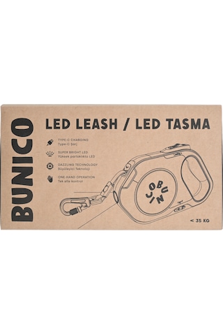 Bunico Led Uzatmalı Tasma Beyaz 5 Mt Beyaz