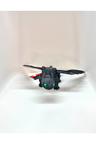 Hareketli Dişsiz Toothless Koleksiyon Figürü / Oyuncak