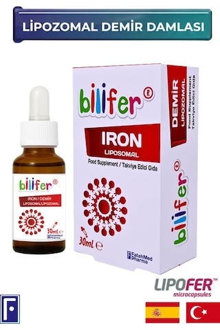 Bilifer Lipozomal Demir Damlası 10 ML