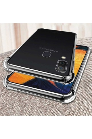 Galaxy A01 Kılıf Zore Nitro Anti Shock Silikon Renksiz