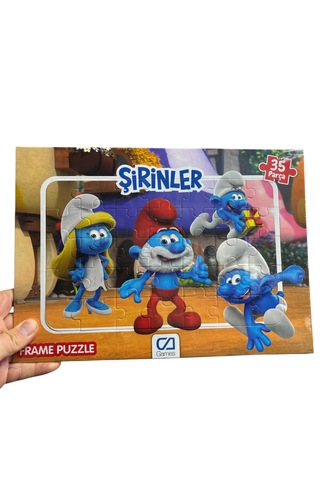 Ca Games Iki Adet Ricky Zoom Ve Şirinler Temalı Çocuk Puzzle 35 Parça 11