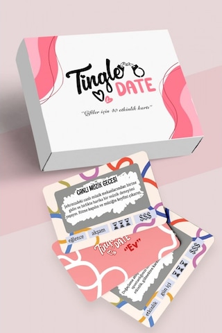 Dükkan Design Çiftler İçin Tingle Date Oyun Kartları
