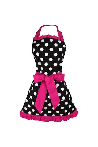 Dinosaurs Cep Bib Yemek Şefi İle Şık Kadın Önlük Şef Bowknot Mutfak Restoranı Gül Kırmızı Altın