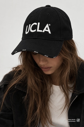 UCLA Alıns Siyah Baseball Cap Nakışlı Unisex Şapka