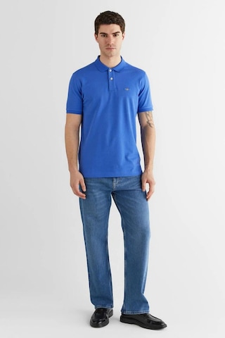 Gant Erkek Mavi Regular Fit Logolu Polo Yaka T-shirt-14705