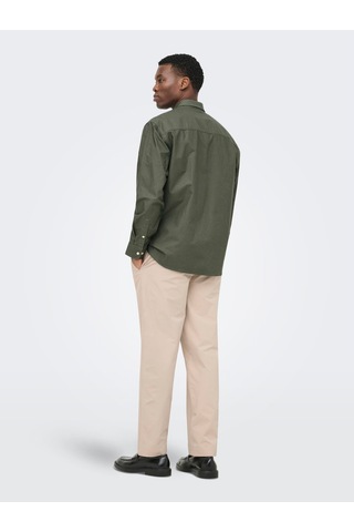 Only & Sons Sinus Tapered Erkek Bej Pantolon 22037322-slg Krem