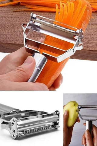 Paslanmaz Çelik Metal Soyacak Meyve Sebze Soyucu