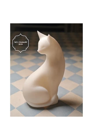 Modern Kedi Heykeli