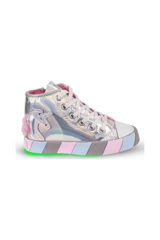 Kaptan Junior Ortopedik Unicorn Işıklı Kız Sneakers Balfk 500 001