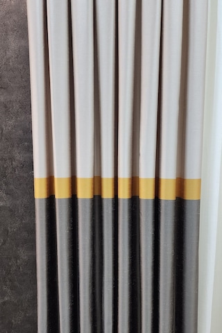 Vita Fon Perde Krem Gold Taş Vizon Renk Krem