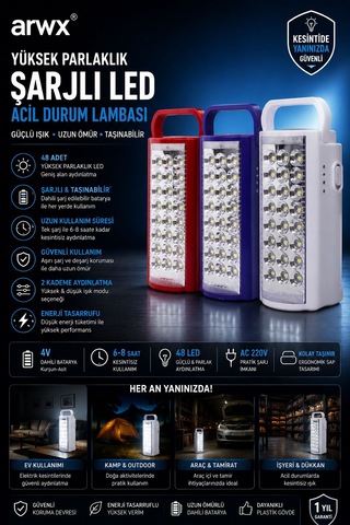 24 Büyük Ledli 80 Saat Yanan Led Işıldak Süper Güç . 24 Büyük Ledli 80 Saat Yanan Led Işıldak Süper Güç .