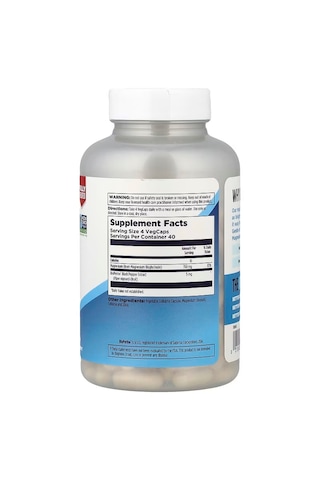 Kal High Absorption Magnesium Glycinate 350 160 Vegcaps