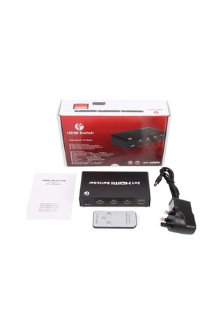 Vcom DD433 3-1 Port 1.4V 3D Metal Hdmi Switch